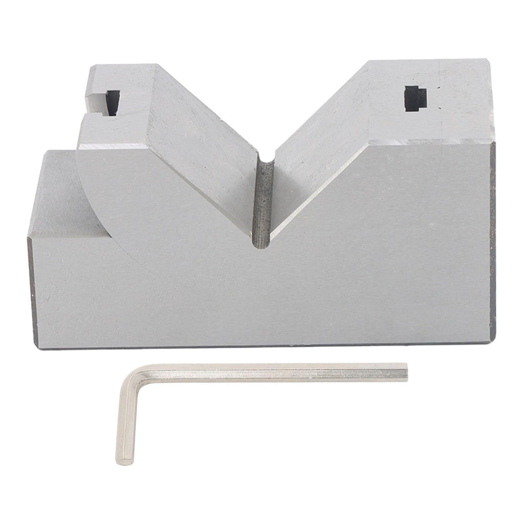 4”x1-13/16" Precision Angle Block with 0-60° V Groove for Machining