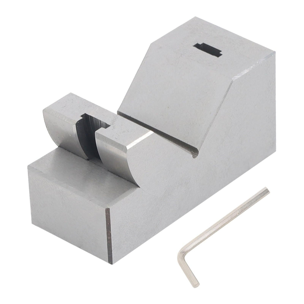 4”x1-13/16" Precision Angle Block with 0-60° V Groove for Machining