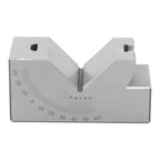 4”x1-13/16" Precision Angle Block with 0-60° V Groove for Machining