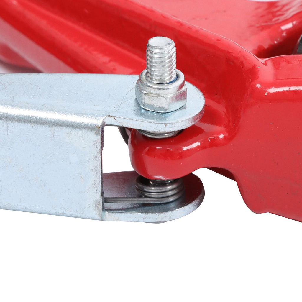 3/8inch 6ft Chain Sling Double Legs with Grab Hooks 11000 lbs Capacity G80 Red