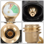 6 Pack Propane Tank Gauge Level Indicator Leak Detector Gas Pressure Meter QCC1