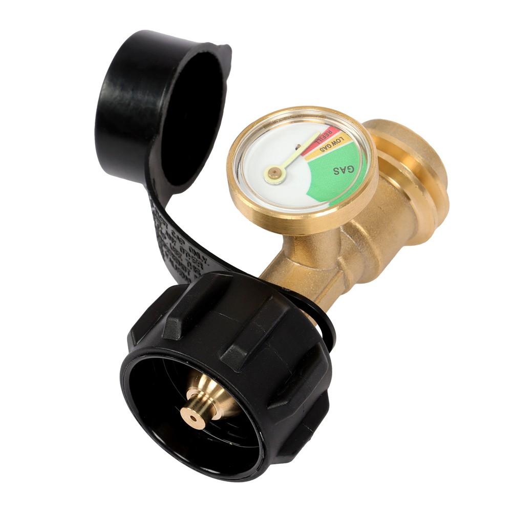 6 Pack Propane Tank Gauge Level Indicator Leak Detector Gas Pressure Meter QCC1