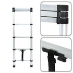 6.6 FT Extension Ladders Lightweight Collapsible Ladders Aluminum Telescoping