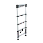 6.6 FT Extension Ladders Lightweight Collapsible Ladders Aluminum Telescoping