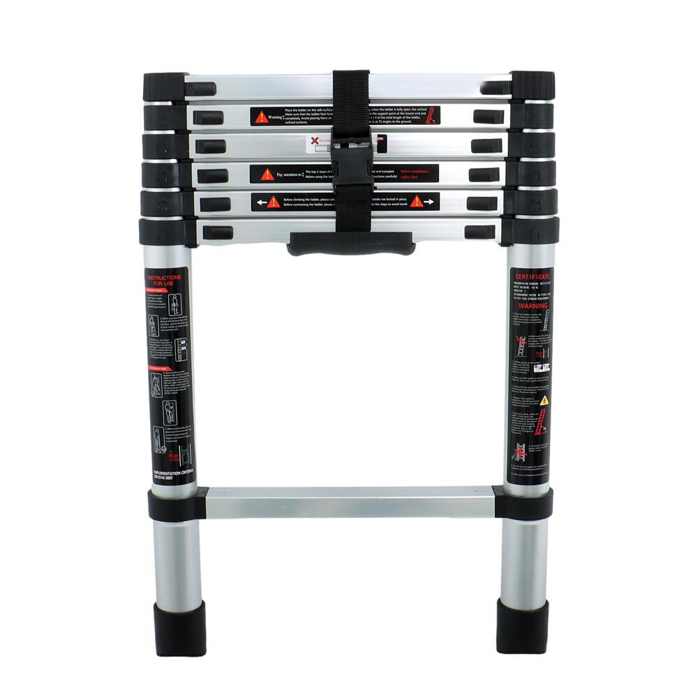 6.6 FT Extension Ladders Lightweight Collapsible Ladders Aluminum Telescoping