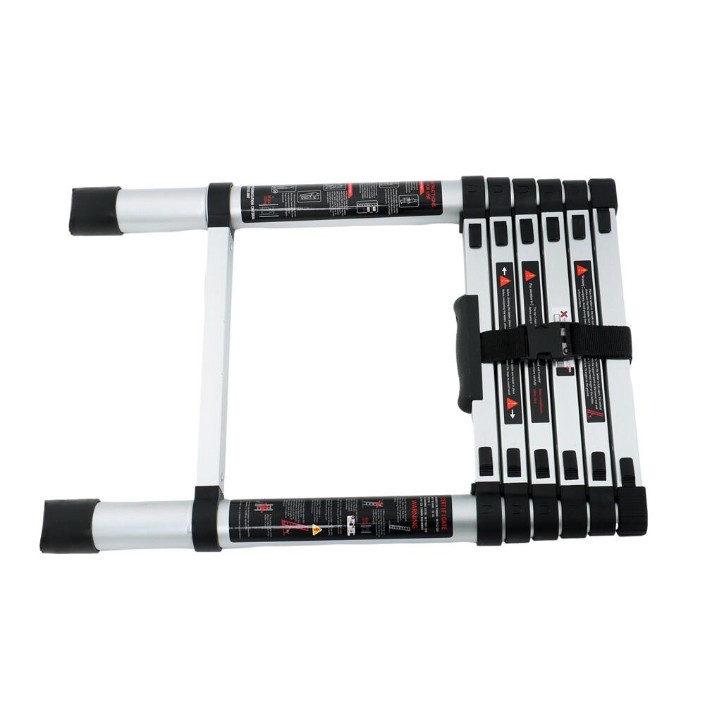 6.6 FT Extension Ladders Lightweight Collapsible Ladders Aluminum Telescoping