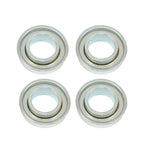 14.5x4-8 Wheelbarrow Tire & Wheel 5/8" Bearings Tire Assembly For Hand Cart 2Pcs