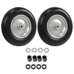 14.5x4-8 Wheelbarrow Tire & Wheel 5/8" Bearings Tire Assembly For Hand Cart 2Pcs