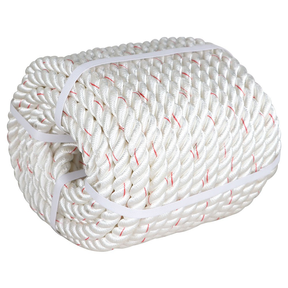 3/4" × 100' 2038Lbs Arborist Tree  Rope Bull Rope Braided Polyester Rope