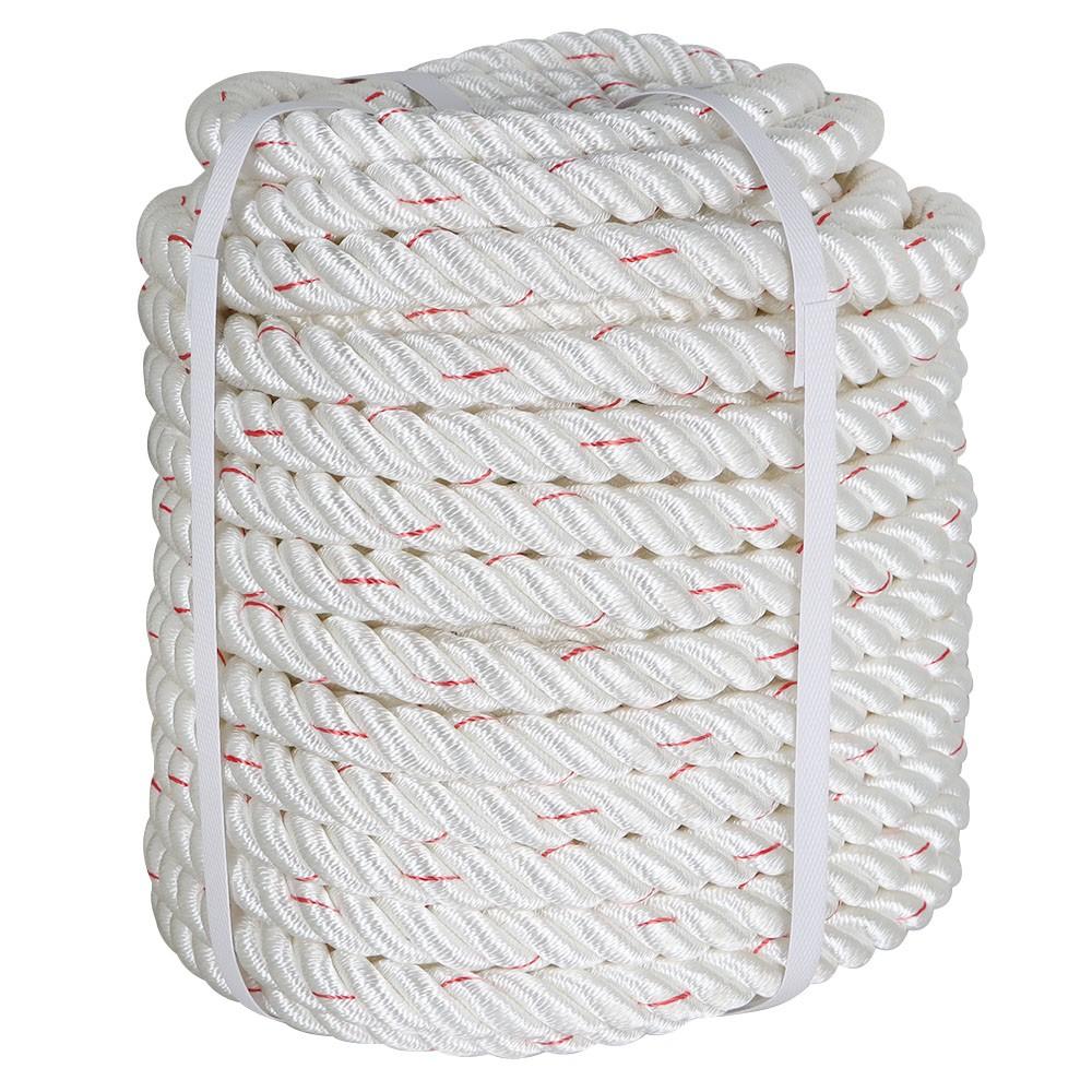 3/4" × 100' 2038Lbs Arborist Tree  Rope Bull Rope Braided Polyester Rope