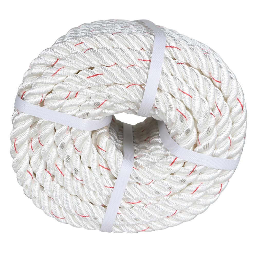 3/4" × 100' 2038Lbs Arborist Tree  Rope Bull Rope Braided Polyester Rope