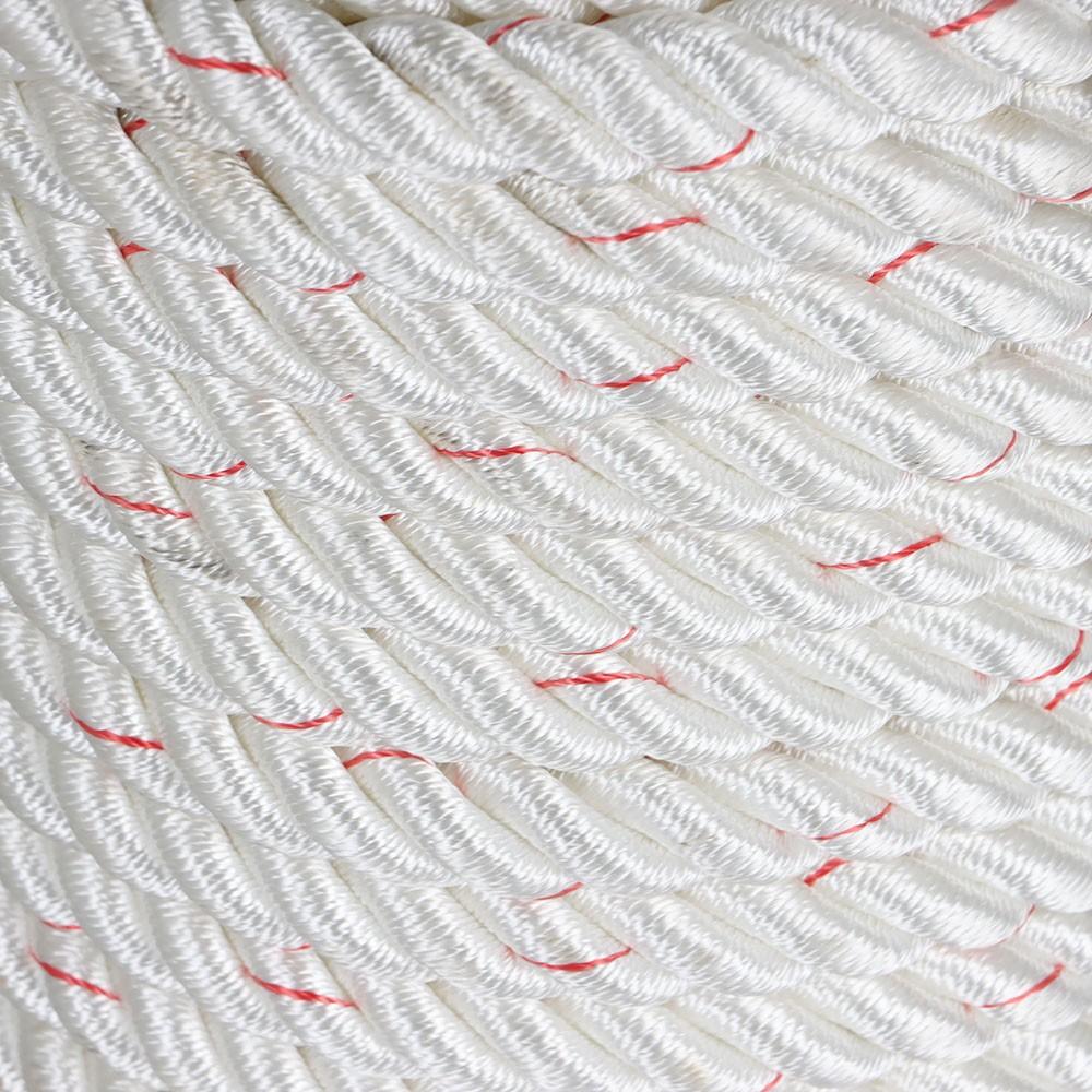 3/4" × 100' 2038Lbs Arborist Tree  Rope Bull Rope Braided Polyester Rope