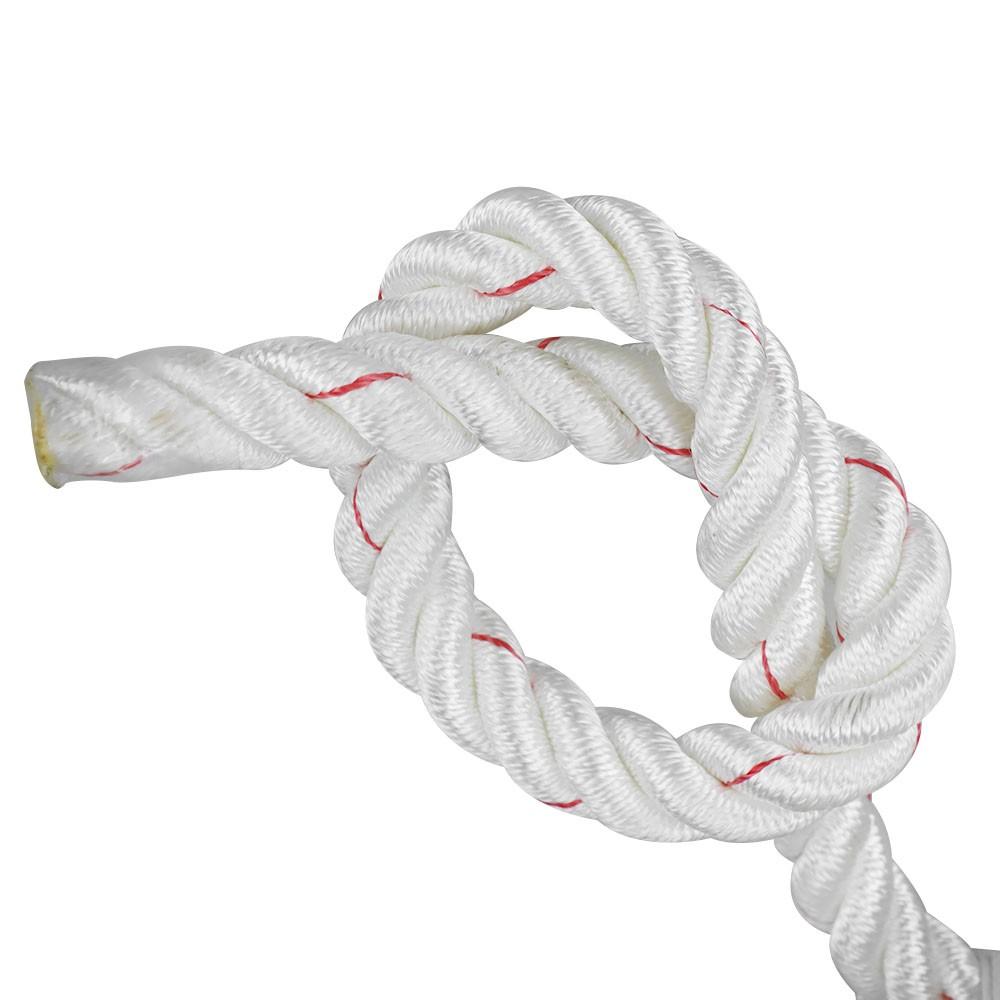 3/4" × 100' 2038Lbs Arborist Tree  Rope Bull Rope Braided Polyester Rope