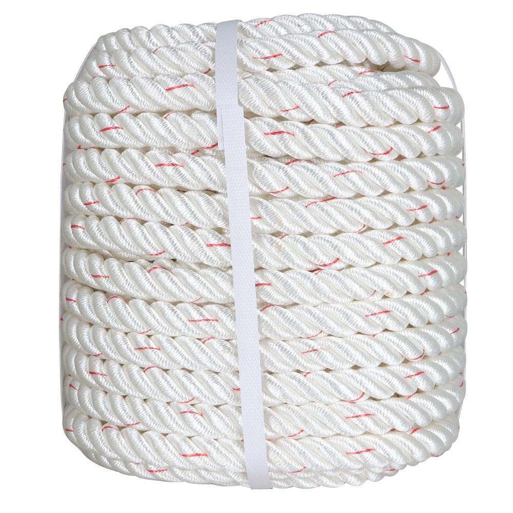 3/4" × 100' 2038Lbs Arborist Tree  Rope Bull Rope Braided Polyester Rope