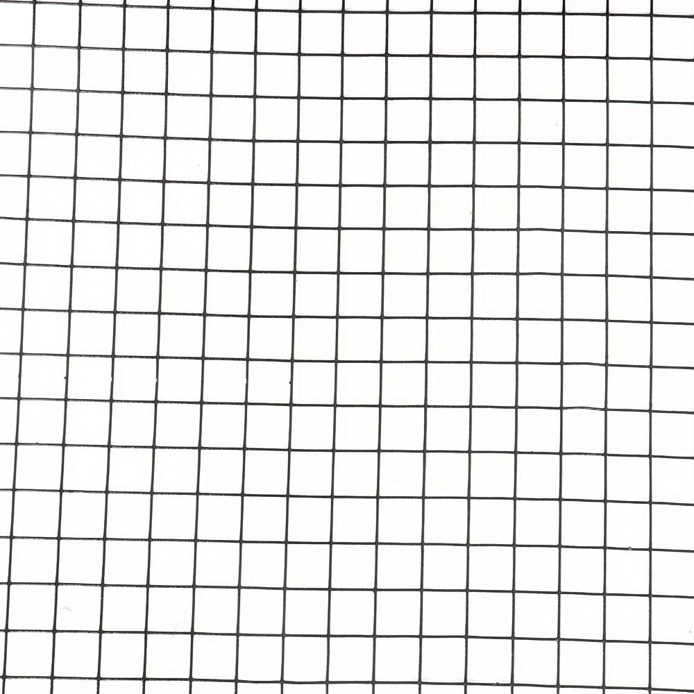Black Dip Plastic  1"x1" Electric Welding Mesh 24" x 100' For Plant Garden Net