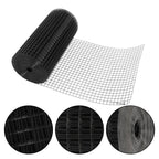 Black Dip Plastic  1"x1" Electric Welding Mesh 24" x 100' For Plant Garden Net