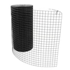 Black Dip Plastic  1"x1" Electric Welding Mesh 24" x 100' For Plant Garden Net