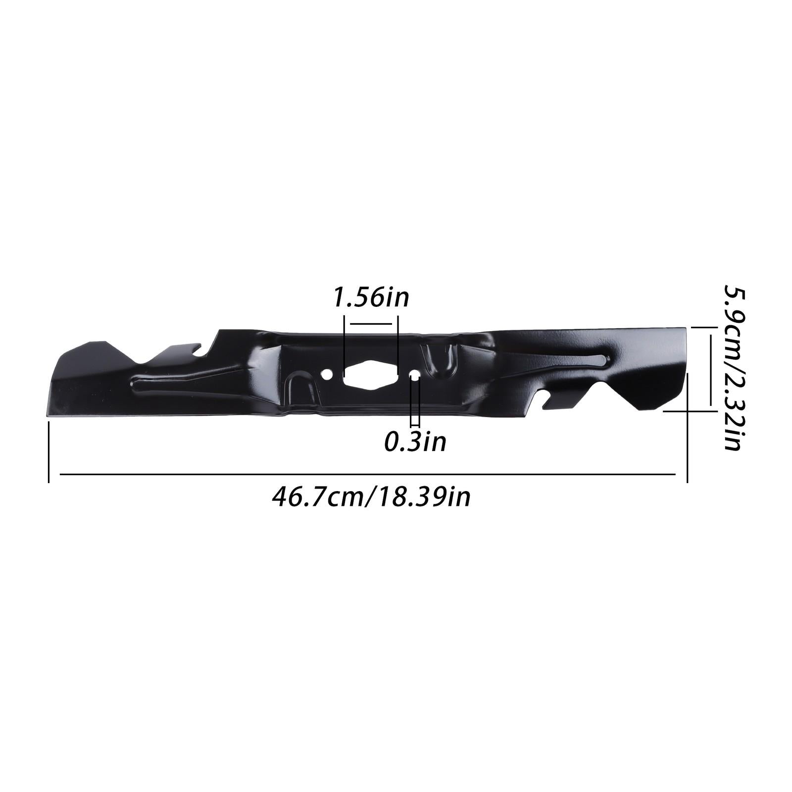 For Cub Cadet 742P05086-X Xtreme 3PK Blade S-Hole XT1-GT54 XT2-ST54 ZT1 ZT2