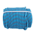 1/2"×200' 48 Strands Polyester Braided Arborist Rope Blue & Red Rigging Rope