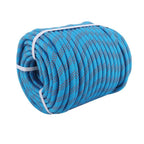 1/2"×200' 48 Strands Polyester Braided Arborist Rope Blue & Red Rigging Rope