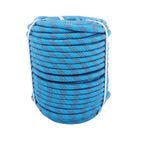 1/2"×200' 48 Strands Polyester Braided Arborist Rope Blue & Red Rigging Rope