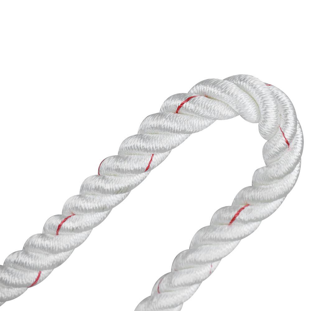 2038Lbs Arborist Tree  Rope Bull Rope Braided Polyester Rope 3/4" × 100'