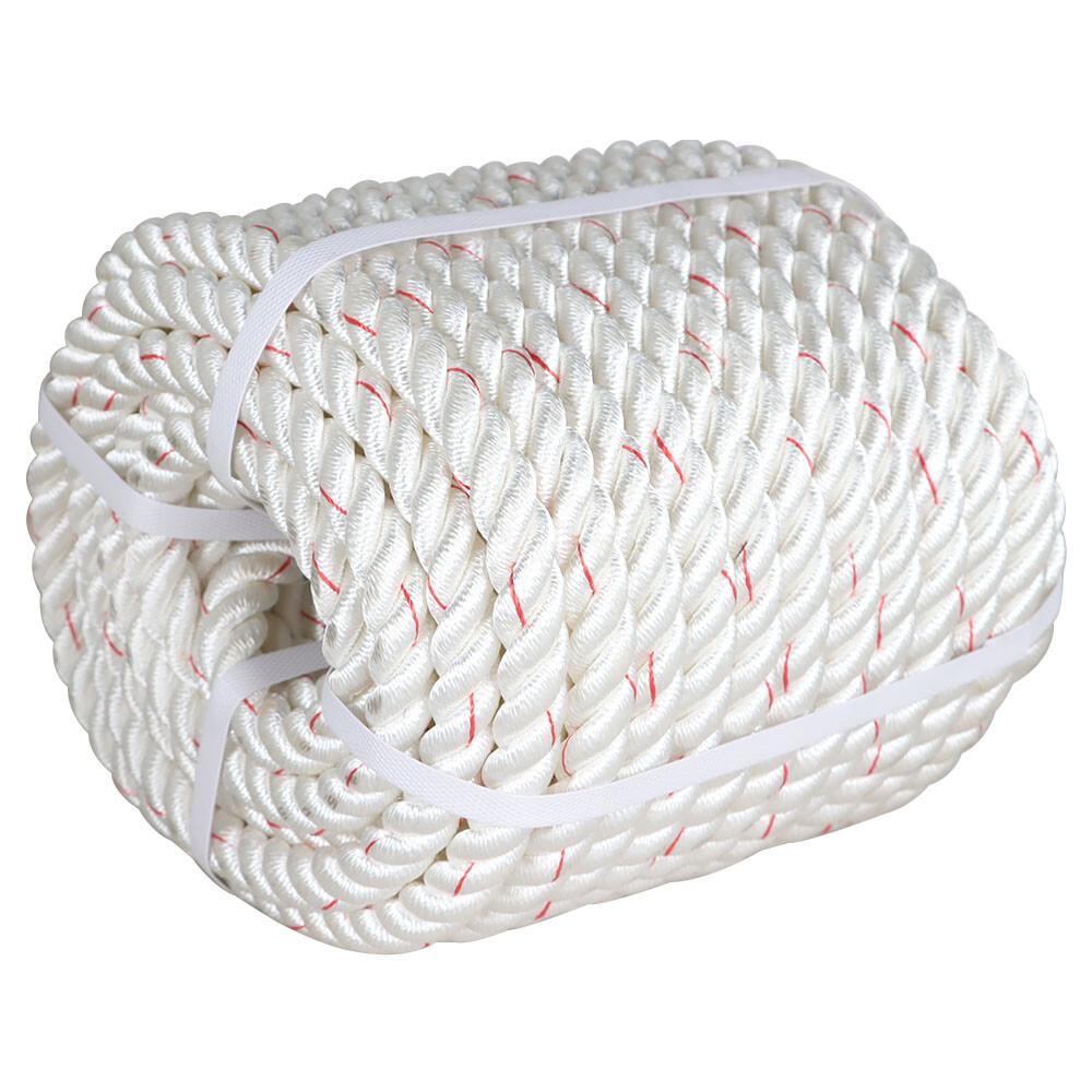 2038Lbs Arborist Tree  Rope Bull Rope Braided Polyester Rope 3/4" × 100'