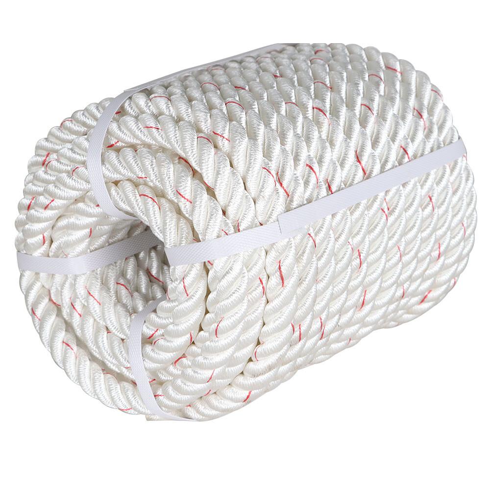 2038Lbs Arborist Tree  Rope Bull Rope Braided Polyester Rope 3/4" × 100'