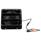 Low Noise Shutter Exhaust Fan 10" Wall Mounted With Switch+Insect Mesh 980 CFM