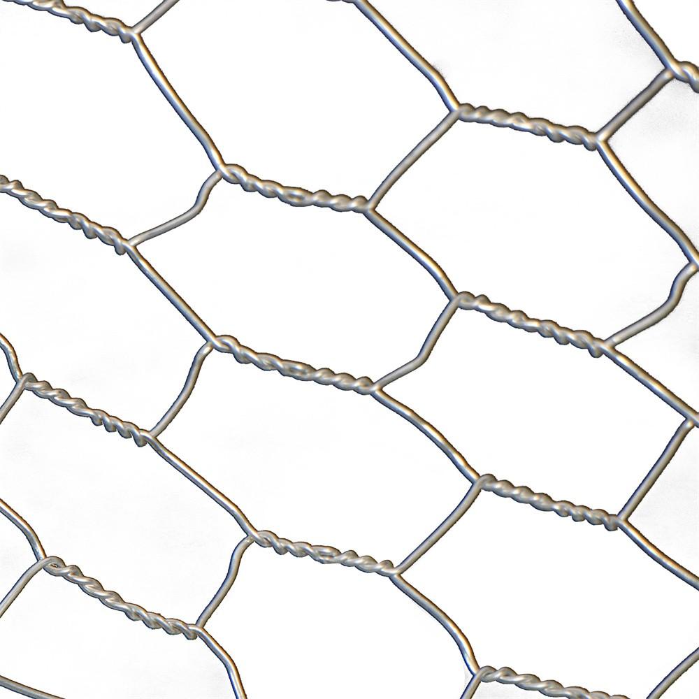 24In×100FT Chicken Wire Fencing Mesh Metal Floral Chicken Wire Fence 1" Hole
