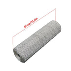 24In×100FT Chicken Wire Fencing Mesh Metal Floral Chicken Wire Fence 1" Hole
