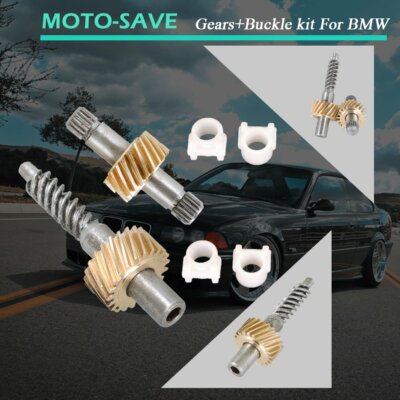 Convertible Top Latch Motor Gear Repair Kit For BMW 650i M3 M6 328is Z4