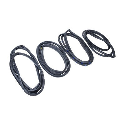 4PCS Silence Opening Gasket On Door Weatherstrip for Honda Civic 2006 2011