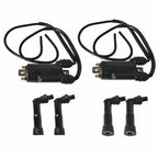 Ignition Coils Caps Wires For Honda CB650 1979-1982 Goldwing GL1100 1980-1983