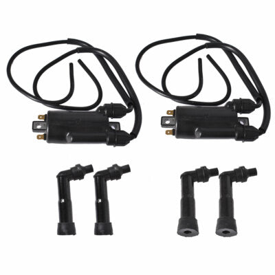 Ignition Coils Caps Wires For Honda CB650 1979-1982 Goldwing GL1100 1980-1983