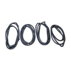 4PCS Silence Opening Gasket On Door Weatherstrip for Honda Civic 2006 2011