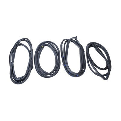 4PCS Silence Opening Gasket On Door Weatherstrip for Honda Civic 2006 2011