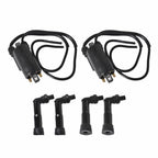 Ignition Coils Caps Wires For Honda CB650 1979-1982 Goldwing GL1100 1980-1983