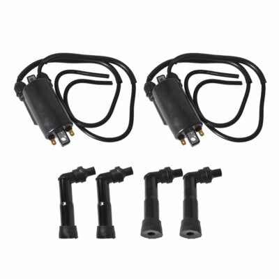 Ignition Coils Caps Wires For Honda CB650 1979-1982 Goldwing GL1100 1980-1983