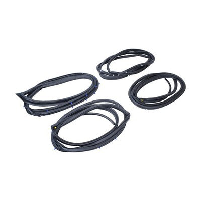 4PCS Silence Opening Gasket On Door Weatherstrip for Honda Civic 2006 2011