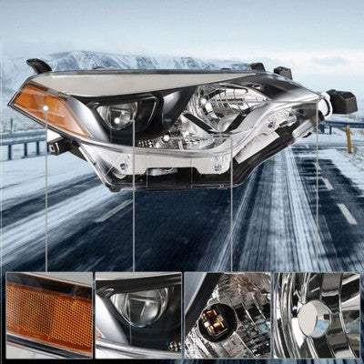 Headlight For Toyota Corolla 2014-2016 Headlamps Passenger Side Clear RH Housing