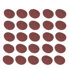 25PCS 3 inch 36 Grit Aluminum Oxide Roll Lock Die Grinder Sanding Grinding Disc