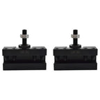2Pcs CXA #2 250-302 Quick Change Tool Post Boring Turning & Facing Holder Lathe