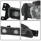 For 2017-2021 Jeep Grand Cherokee SRT LED Bumper Fog Lights Lamps Set Left+Right