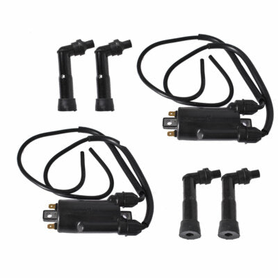 Ignition Coils Caps Wires For Honda CB650 1979-1982 Goldwing GL1100 1980-1983