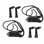 Ignition Coils Caps Wires For Honda CB650 1979-1982 Goldwing GL1100 1980-1983