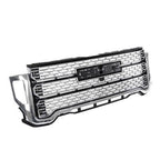 Front Bumper Grille & Hood Molding Trim For 2020-2023 GMC Sierra 2500HD 3500HD