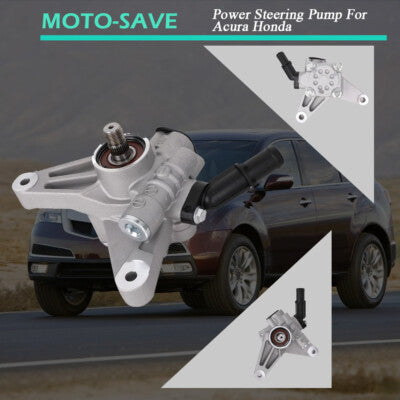 Power Steering Pump For Acura MDX 03-13 Honda Odyssey 05-10 Honda Accord 03-07