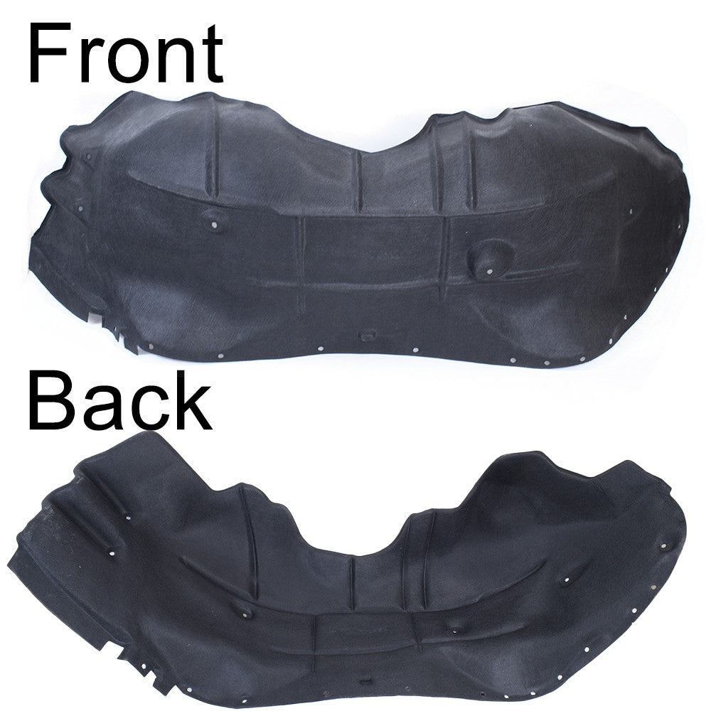 Cotton Lined Front Fender Liner for 2014 2015 for Chevrolet Silverado 1500