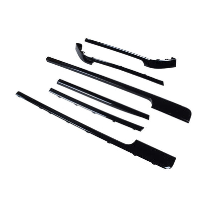 Black Door Side Body Molding Trim Strip Kits for Range Rover L405 2013 2022